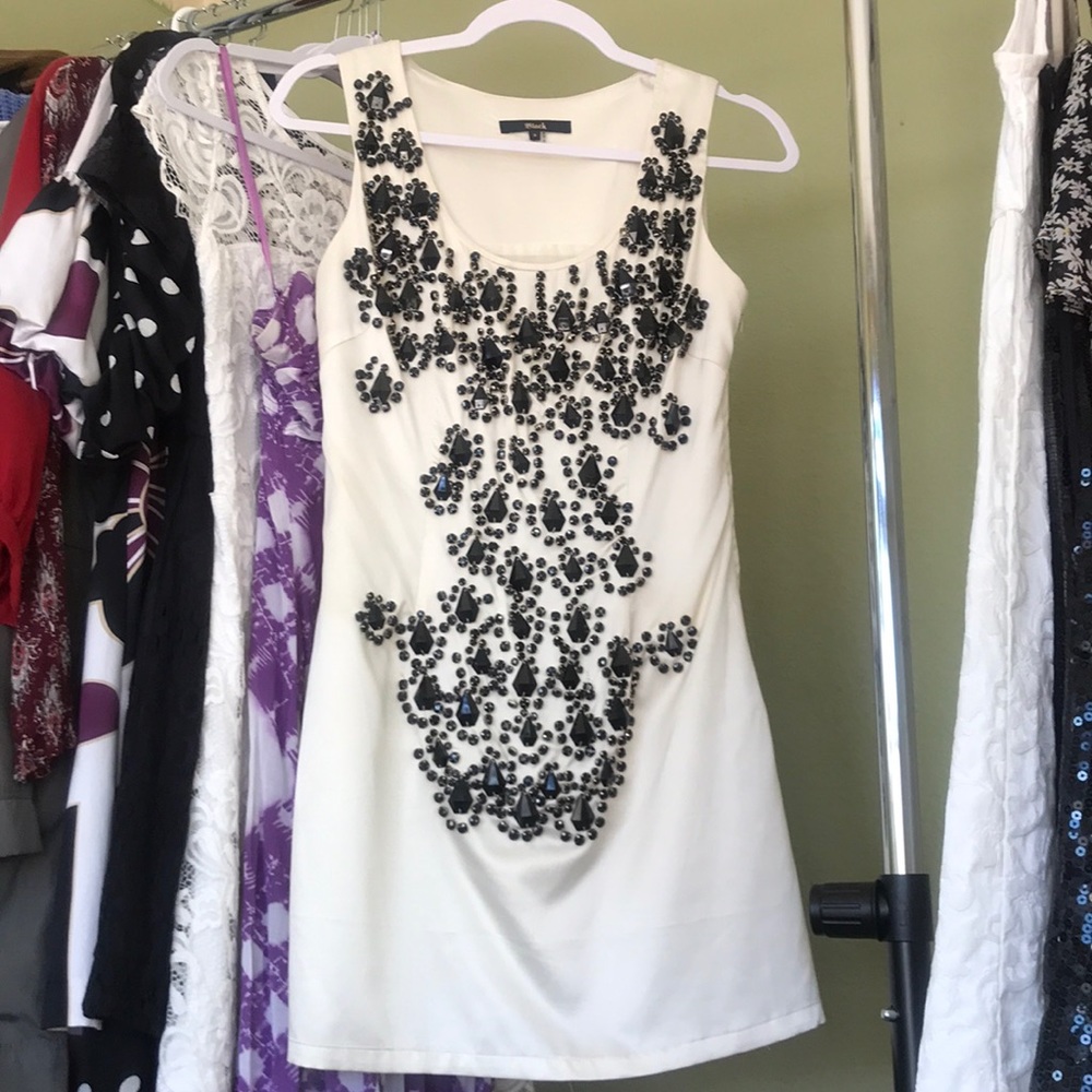 Pearl-colored dress